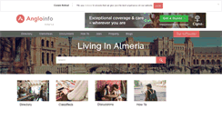 Desktop Screenshot of almeria.angloinfo.com